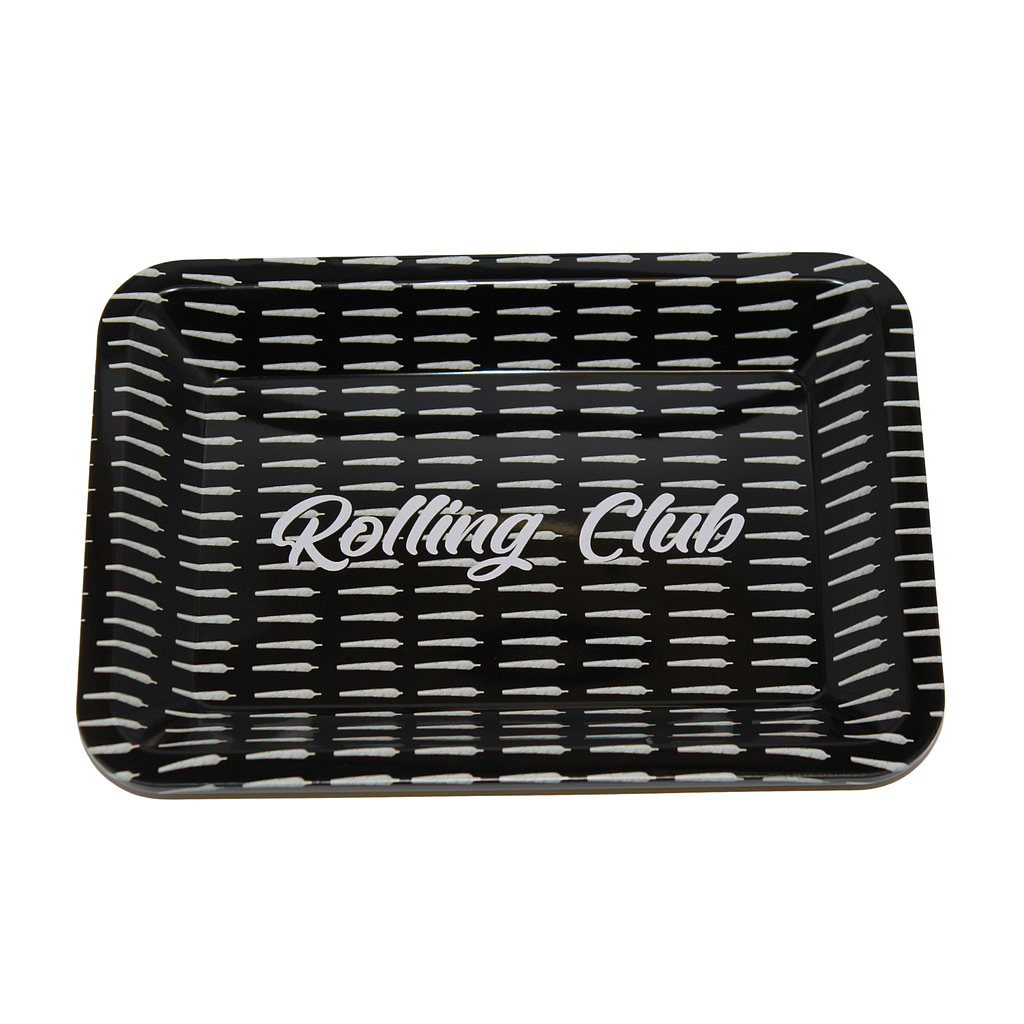 Rolling Club | Metal Rolling Tray - Small Tray Maq Distributors Joints