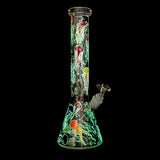 Red Eye Glass® | 15" 7mm Glow in the Dark Jellyfish Water Pipe [REG155]