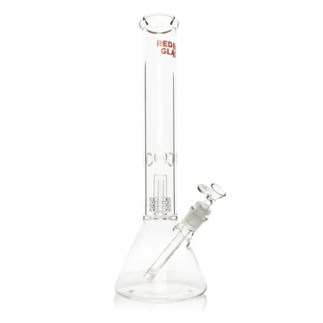 SC Red Eye Glass 16" Dual Chamber Matrix Perc Beaker Bong
