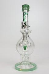 9.5" SOUL Glass 2-in-1 double glass sphere recycler- - One Wholesale