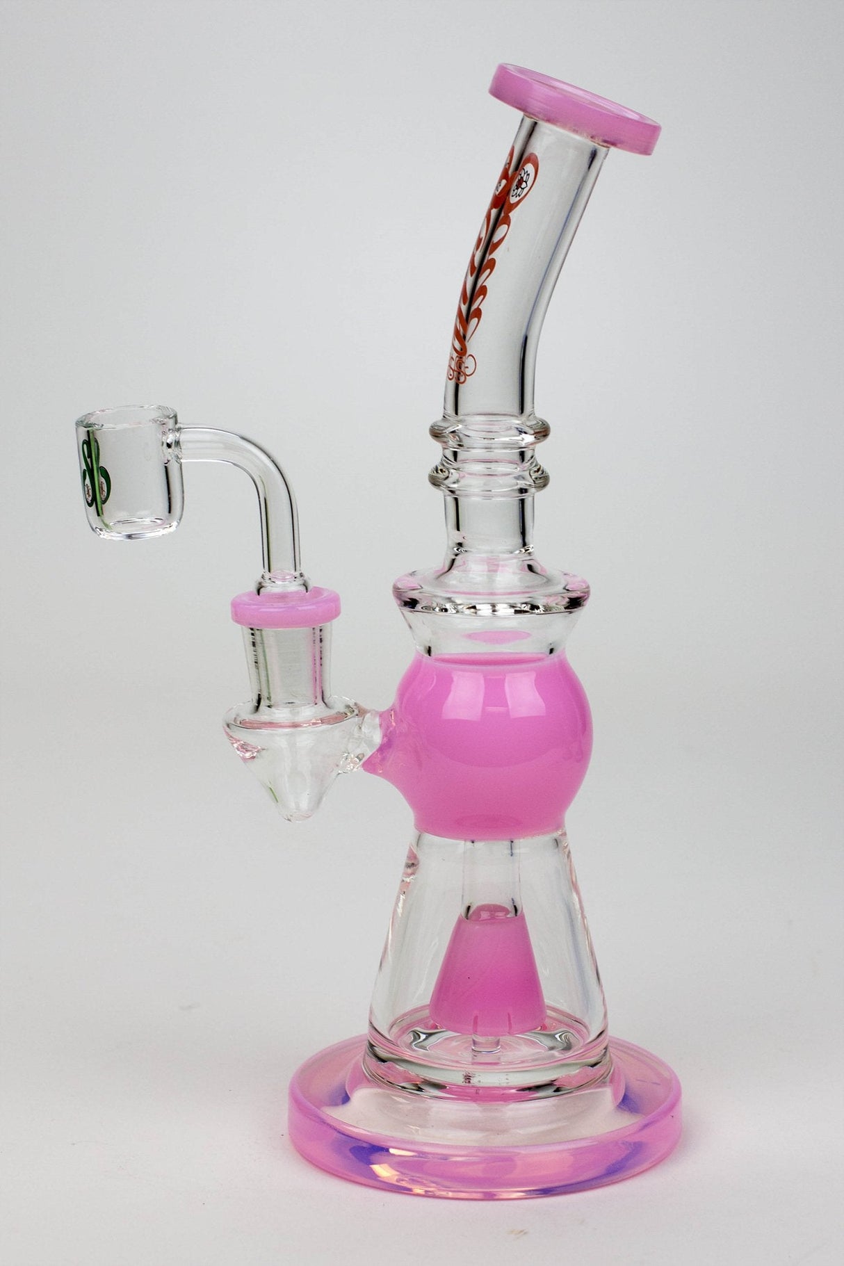 8.2" SOUL Glass 2-in-1 Cone diffuser glass bong- - One Wholesale