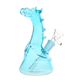 Sesh Gear | 6" Puff The Magic Dragon Waterpipe Glass Bong Smoking Cat Distribution Blue
