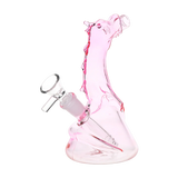 Sesh Gear | 6" Puff The Magic Dragon Waterpipe Glass Bong Smoking Cat Distribution Pink