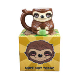 Stoned sloth mug pipe