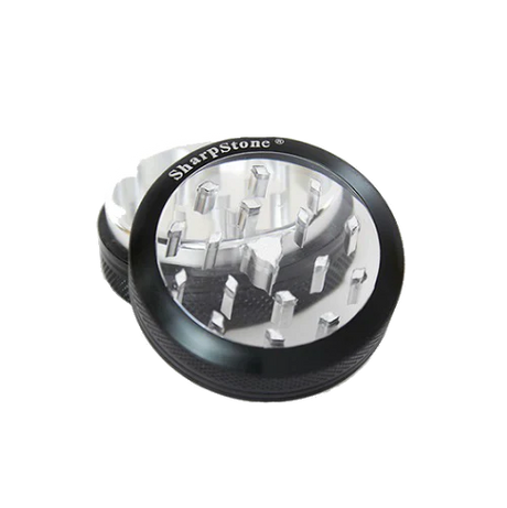 SharpStone® | CLEAR TOP 2 PIECE HERB GRINDER - 2.2" [ GRI906 ]