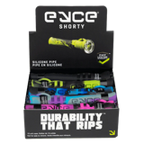 Eyce | Shorty Display – Pack of 10 (Assorted) Silicone Pipe Synergy Innovation