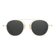 Premium K-Designed Sunglasses - Round S Sunglasses EyeEye Gold