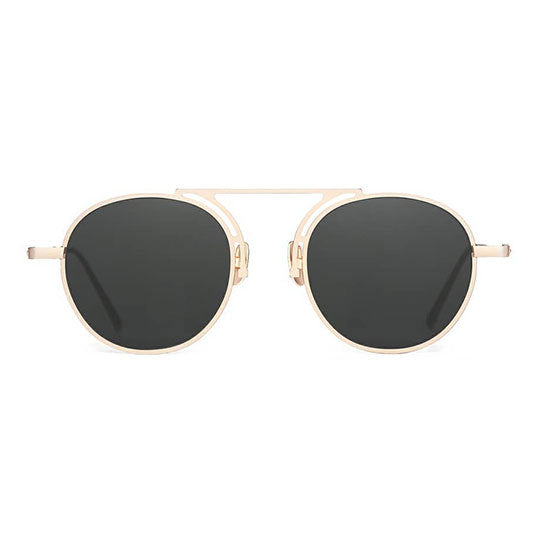 Premium K-Designed Sunglasses - Round S Sunglasses EyeEye Gold