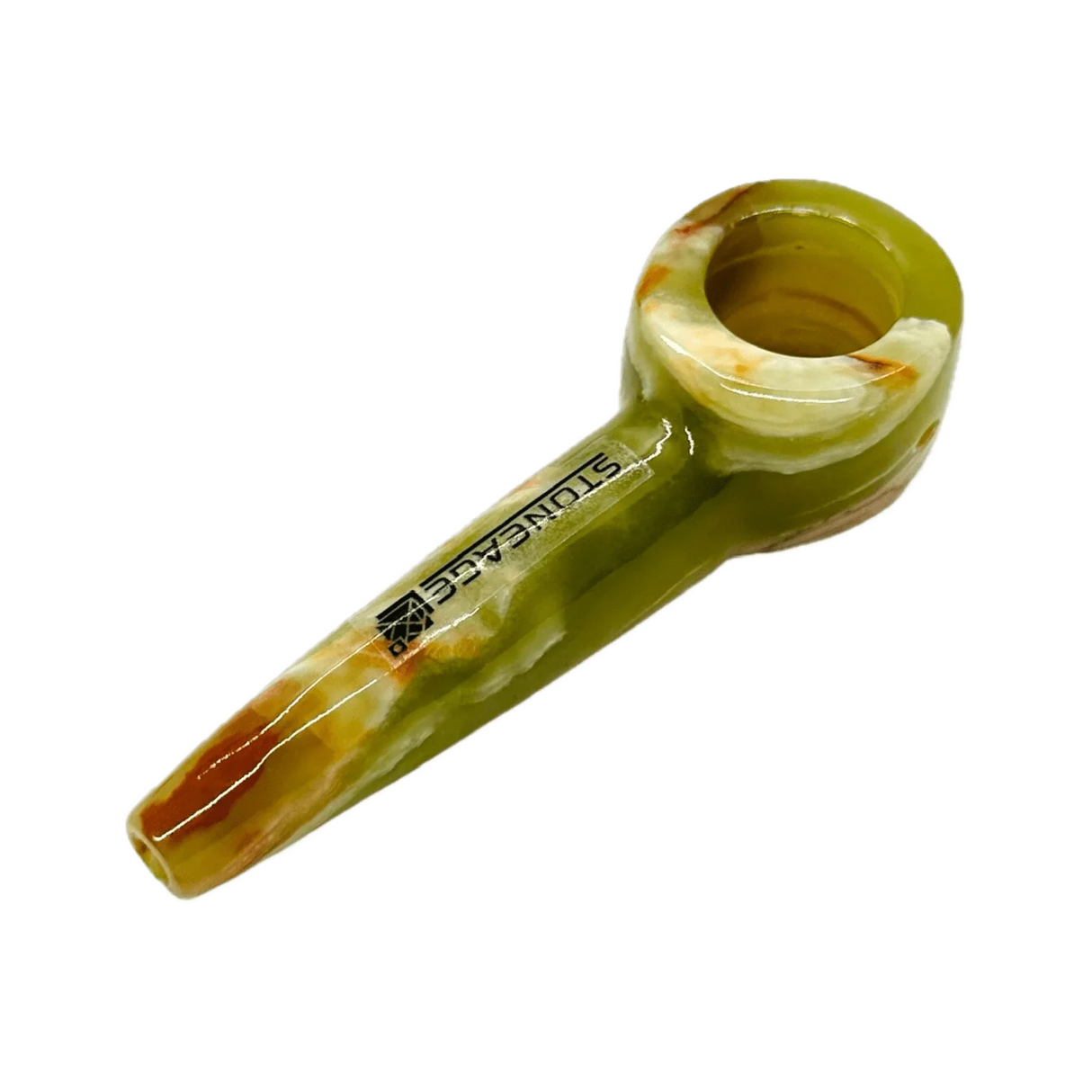 StoneAge | 3" Handmade Mini Tobacco Smoking Pipes, Includes Display Box - Pack of 8 Quartz · Stone Pipe NicePrice
