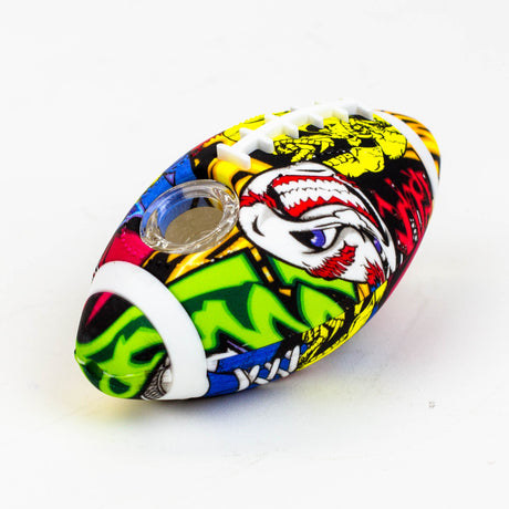 Football Silicone hand pipe