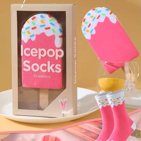 TRIM QUEEN | ICE POP SOCKS Footwear Trim Queen Strawberry