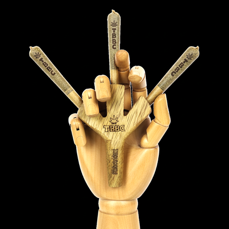 TBBC Trident Wooden Joint Holder - 3 in 1 holder - 32 pack Holder THEBOOMBOXCLUB Canada