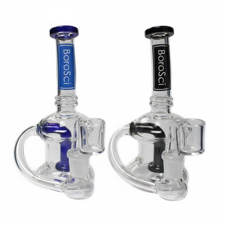 BoroSci | 6" Circ Recycler Glass Rig Glass Rig Maq Distributors