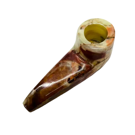StoneAge | 3" Handmade Mini Tobacco Smoking Pipes, Includes Display Box - Pack of 8 Quartz · Stone Pipe NicePrice