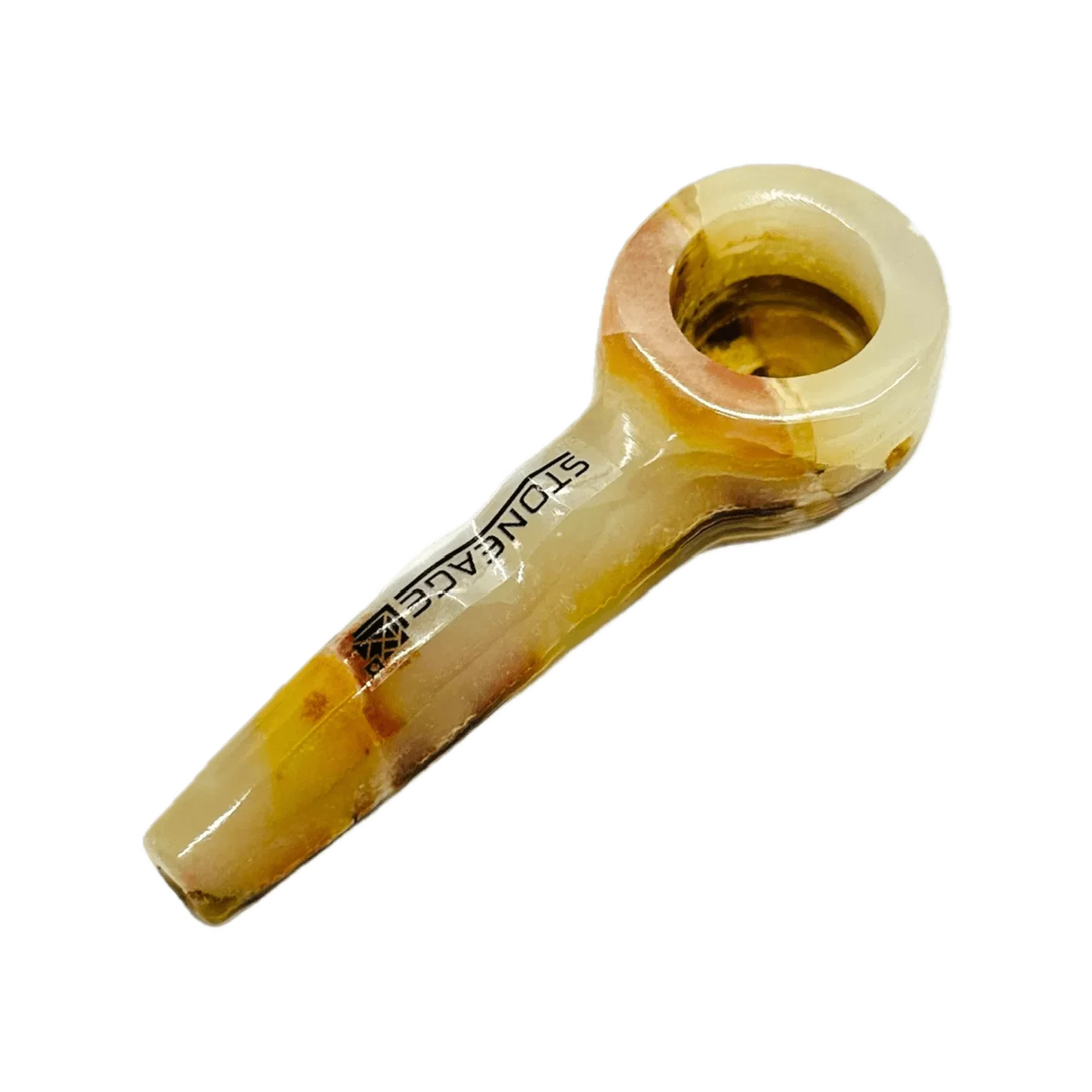 StoneAge | 3" Handmade Mini Tobacco Smoking Pipes, Includes Display Box - Pack of 8 Quartz · Stone Pipe NicePrice