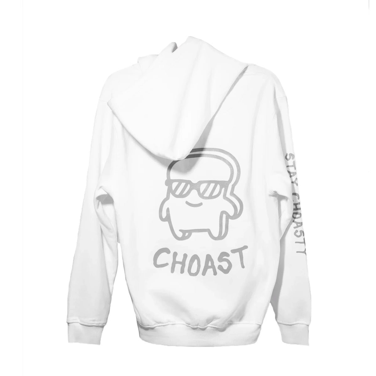 Choast | Essential Hoodie Premium Cotton - High Quality Print Long Sleeve Choast Rolls Inc. White / Medium