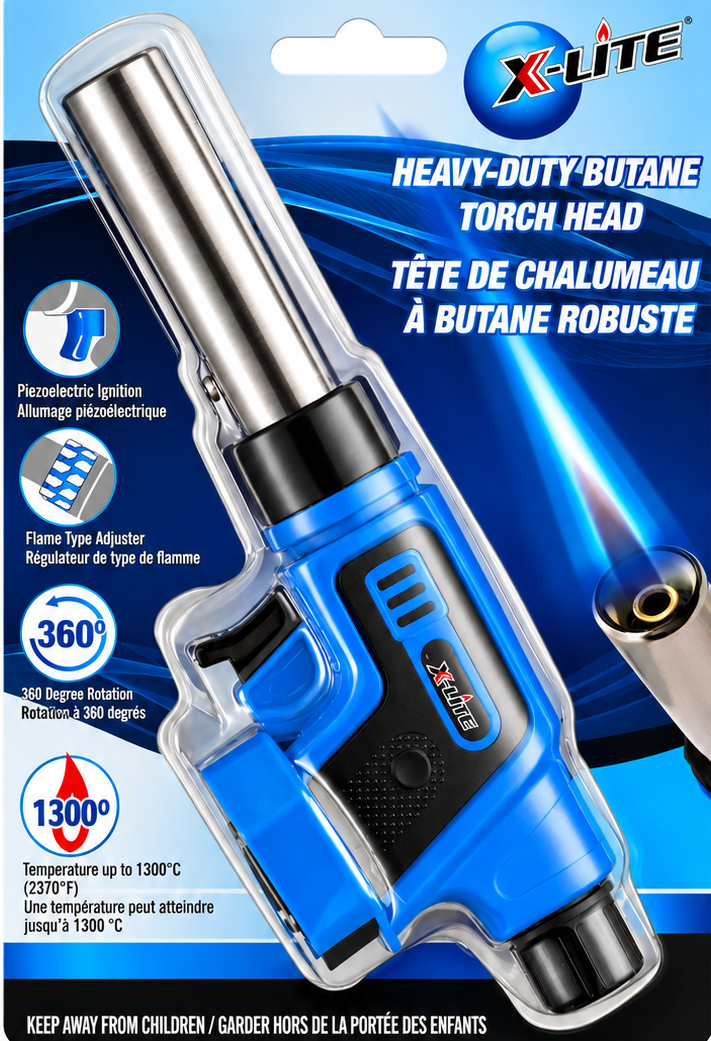 X-Lite | Butane Torch Head XLC-TH001 - 6 pack Torch ONE