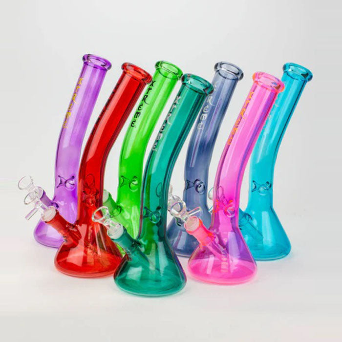 Xtreme | 12" Curve Neck Glass Bong Box of 12 [XTR5005]