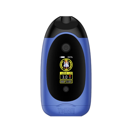 Yocan | Dubb Dual Cartridge Digital Vaporizer Assorted Colours 510 Battery Smoking Cat Distribution(S) BLUE