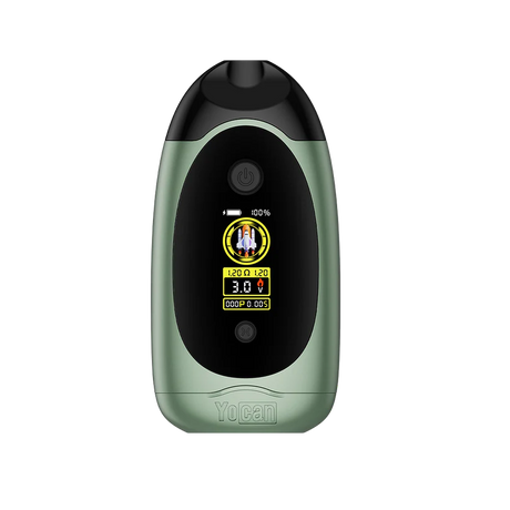 Yocan | Dubb Dual Cartridge Digital Vaporizer Assorted Colours 510 Battery Smoking Cat Distribution(S) GREEN