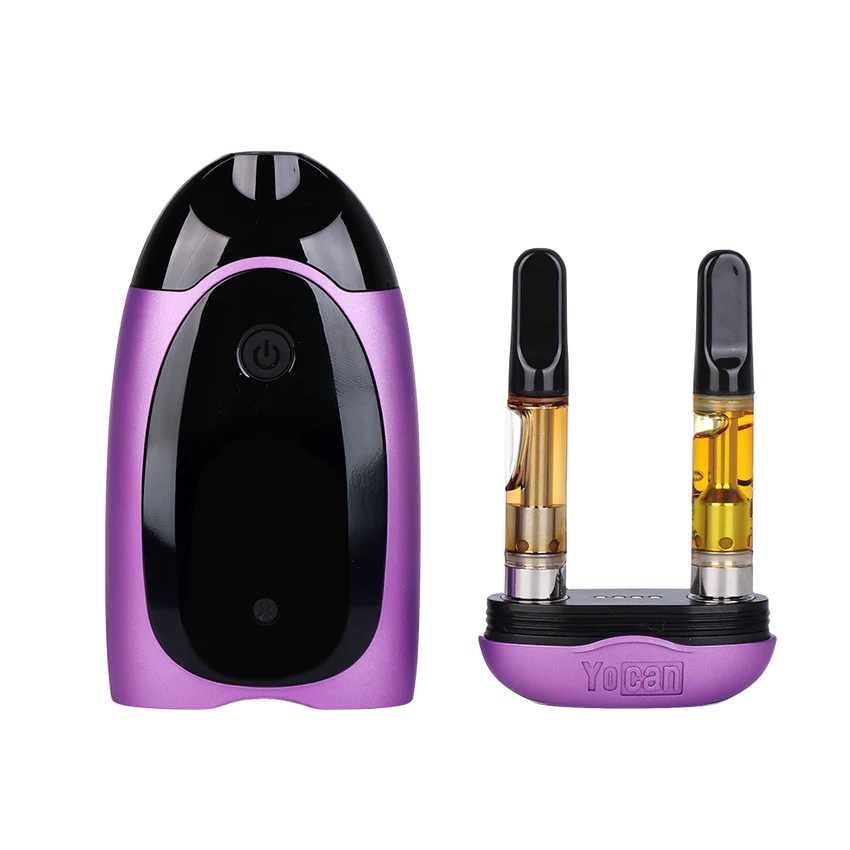Yocan | Dubb Dual Cartridge Digital Vaporizer Assorted Colours 510 Battery Smoking Cat Distribution(S)