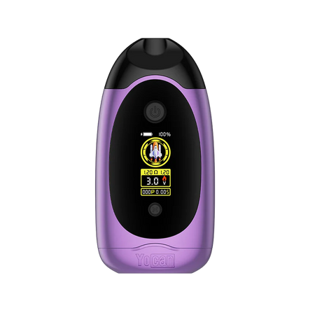 Yocan | Dubb Dual Cartridge Digital Vaporizer Assorted Colours 510 Battery Smoking Cat Distribution(S) PURPLE