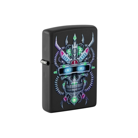 Zippo 48516 Cyber Skull Design