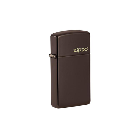 Zippo 49266ZL Brown Zippo Logo