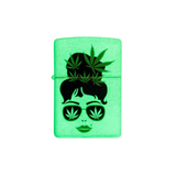 Zippo 49837 Cannabis Design