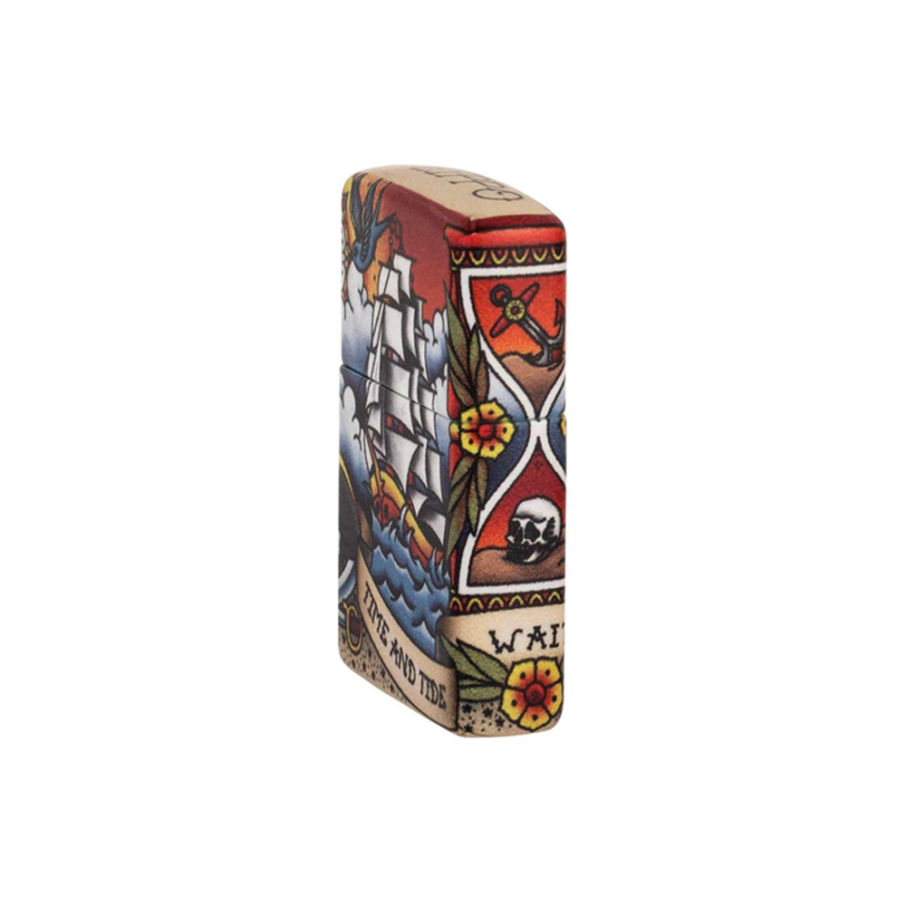 Zippo 49532 Nautical Tattoo Design