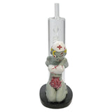 9'' Resin zombie nurse water pipe [H356]