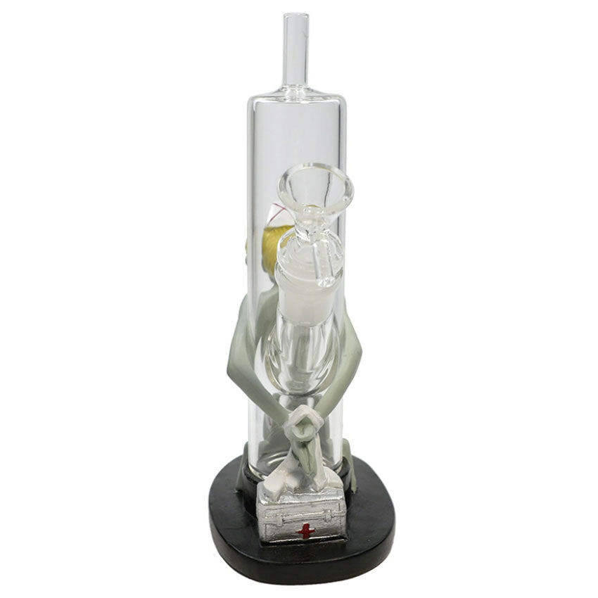 9'' Resin zombie nurse water pipe [H356]